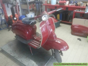 Lambretta Alessandria 01 - La fase di smontaggio