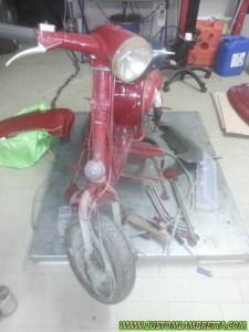 Lambretta Alessandria 01 - La fase di smontaggio