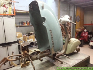 Lambretta LI 125 2a serie - Scocca