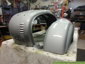 Lambretta Custom LI 125 Bergamo 01 - Parafango