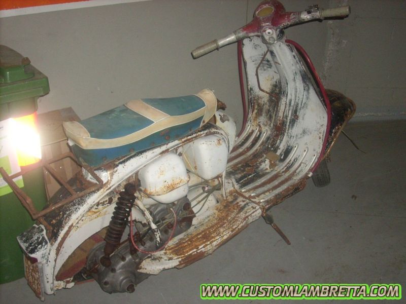 Lambretta Bergamo 01 - Fase di recupero