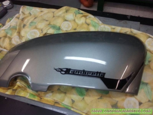 Pannello laterale Lambretta DL 125 - Custom Bergamo 02