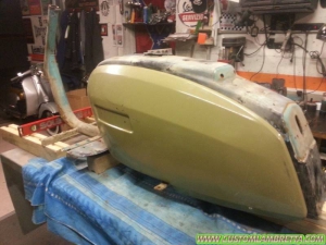 Lambretta Custom DL 125 Bergamo 02 - Telaio vecchio