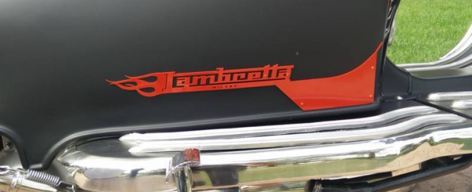 Lambretta Custom LI 125 Venezia 01 - Logo personalizzato