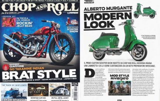 Custom Lambretta su Chop and Roll N.24 del 2016