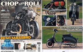 Custom Lambretta su Chop and Roll N.25 del 2016