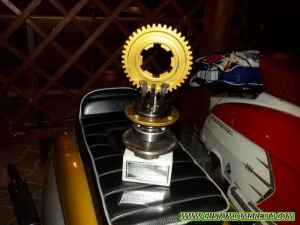 Lambretta Bergamo 01 - Premio raduno 2016 a Modena