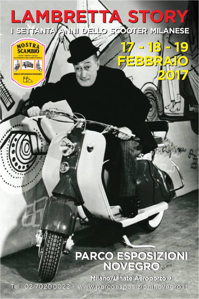 Mostra Scambio di Novegro 2017 con la Lambretta