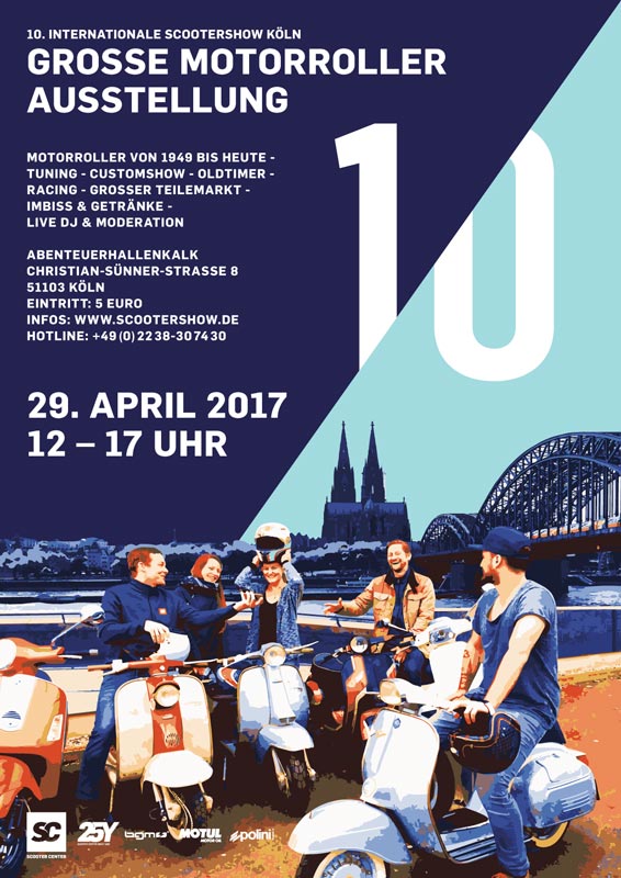Scooter Customshow 2017 Germania