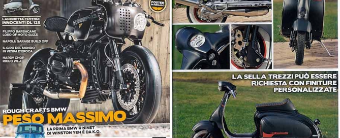 Custom Lambretta su Chop and Roll N.25 del 2016